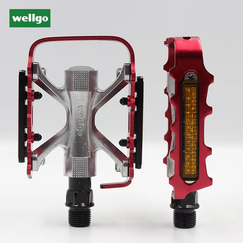 Wellgo M255 Rolamento ультра Leve педали Сверхлегкие mtb горная дорога педали горный велосипед педали велосипедные аксессуары