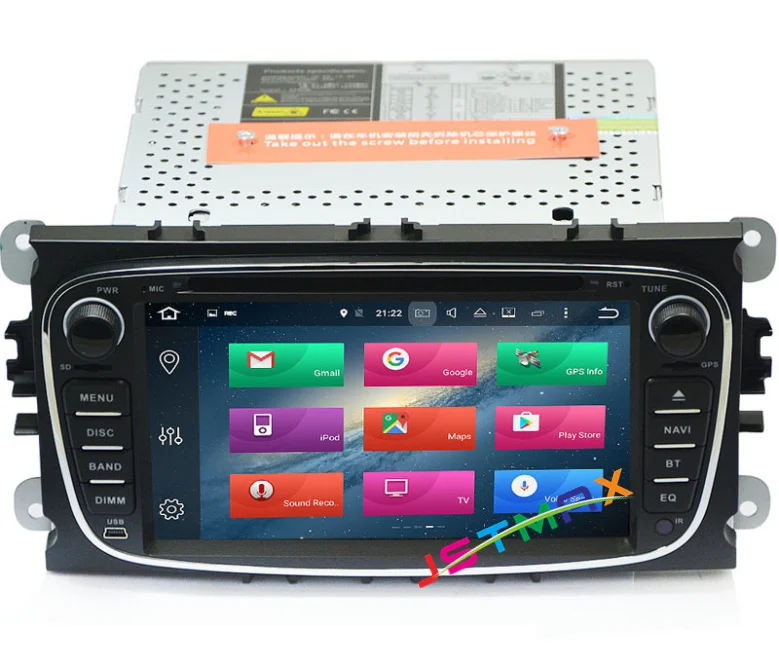 Android 6.0 2 DIN 7 дюймов dvd плеер автомобиля для Ford/Focus/Mondeo/S MAX/ c Max/Galaxy ГБ Оперативная