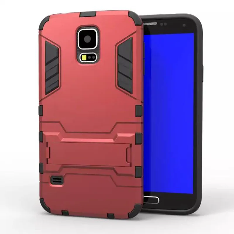 SemgCeKen Роскошный чехол-держатель для samsung galaxy S5 S 5 i9600 резиновая пластиковая