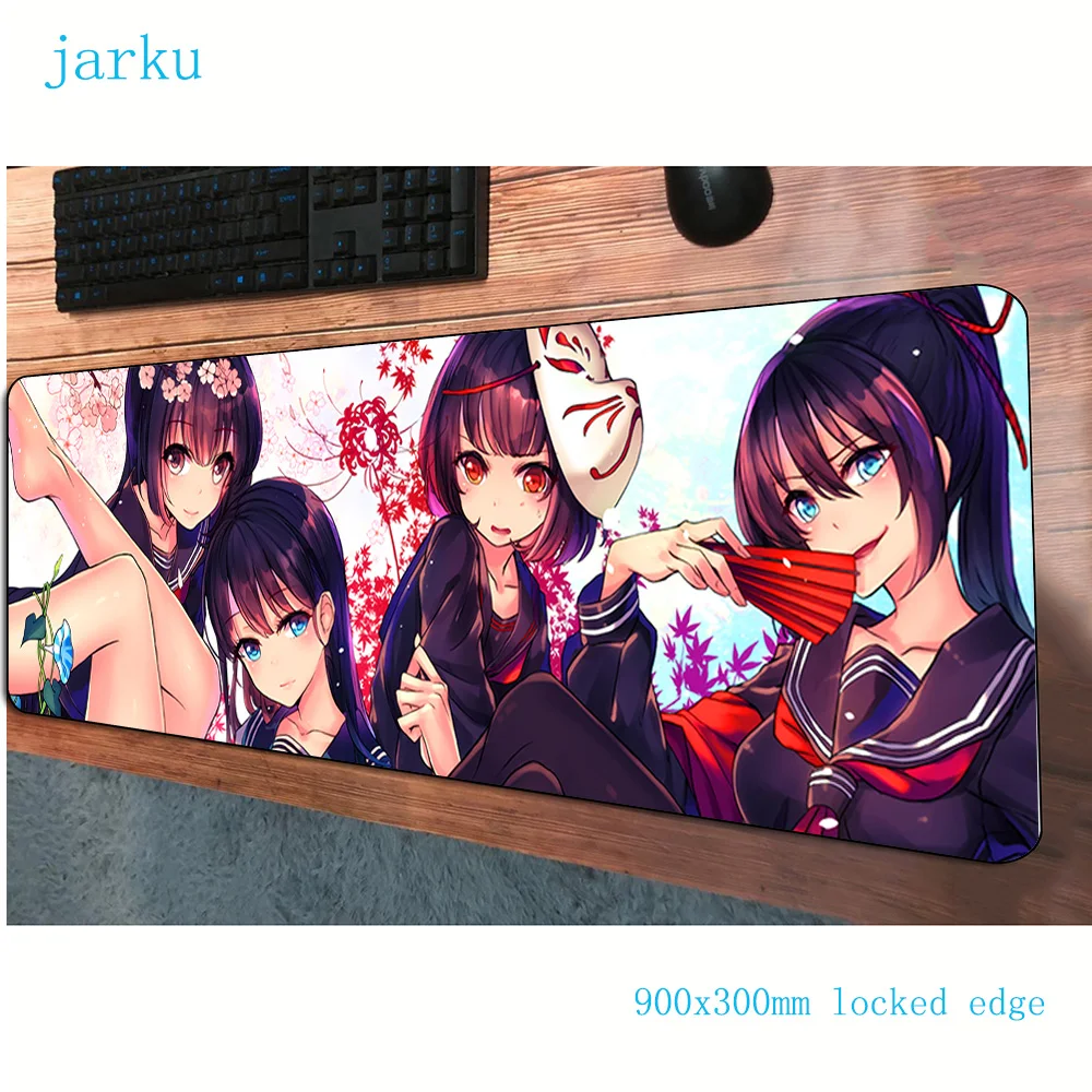 

900x300x2mm high school dxd mouse pad gaming mousepad gamer mouse mat pads game computer cute padmouse laptop play mats