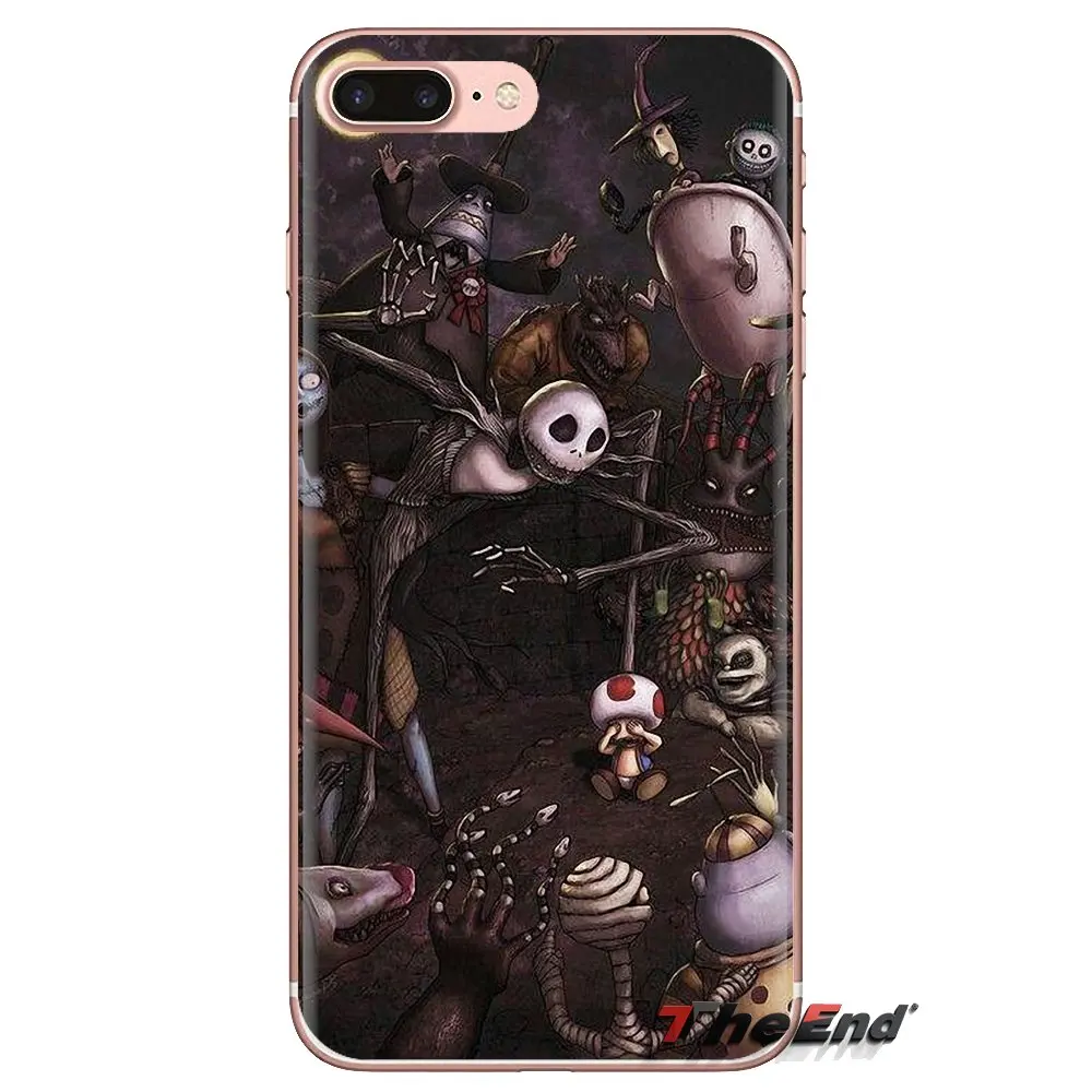 ТПУ чехол для LG Spirit Motorola Moto X4 E4 E5 G5 G5S G6 Z Z2 Z3 G2 G3 C Play Plus мини Кошмар перед Рождеством