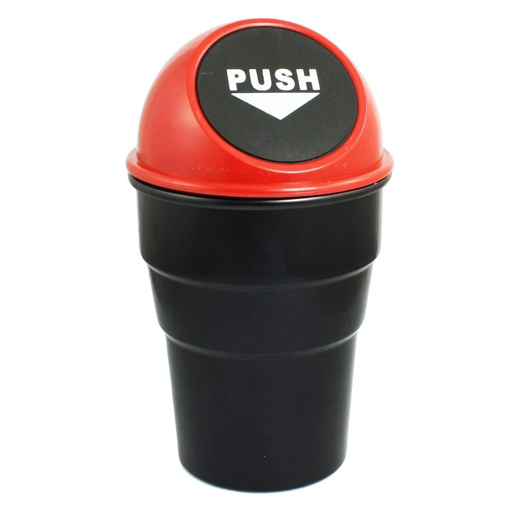 

Mini Car Garbage Can Auto Trash Can Garbage Dust Case Holder Bin Car Styling