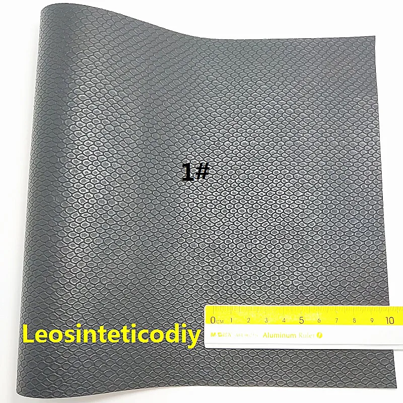 1PC 21X29CM Synthetic Letaher Cuero Sintetico Faux Leather Embossed Snake For Making Bows Accessories T16A | Дом и сад