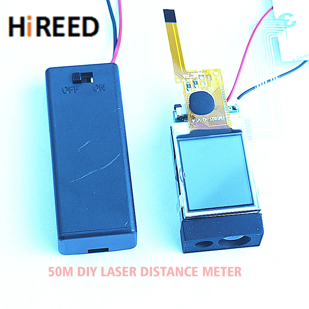 Новые виды 50 м DIY дальномер лазерный цифровой модуль измерения тестер|laser distance