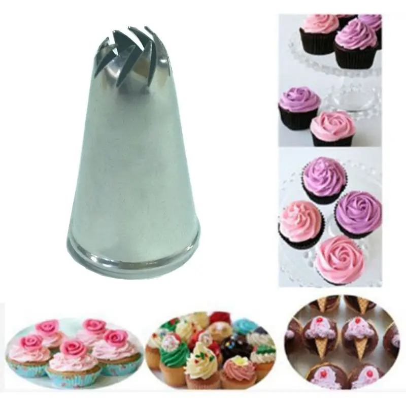 LIMITOOLS Нержавеющая сталь Висячие серьги цветок Советы Насадка для декорирования