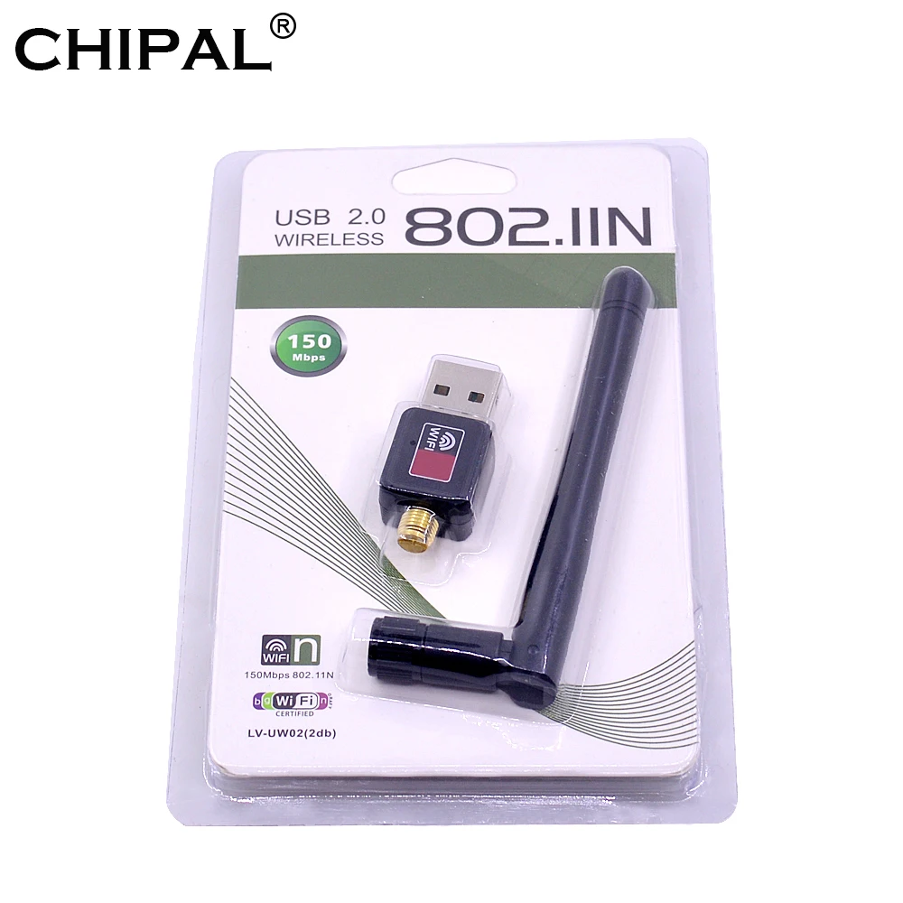Мини Сетевая карта Беспроводная usb wifi 150 Мбит/с 2 дБи Wi fi адаптер для планшета