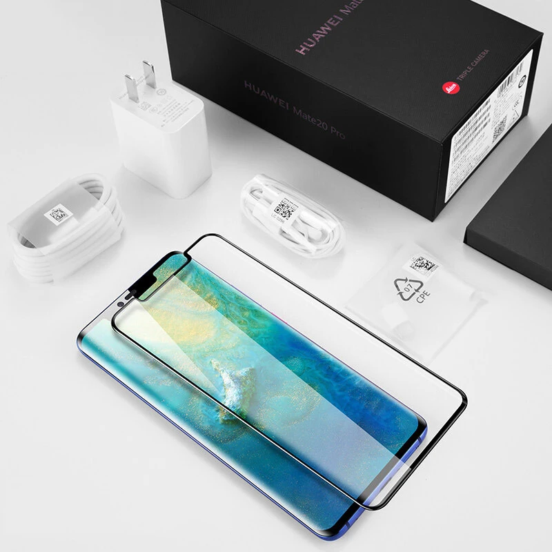 Защита экрана для Huawei Mate 20 30 Pro закаленное стекло Lite полное покрытие оригинальная