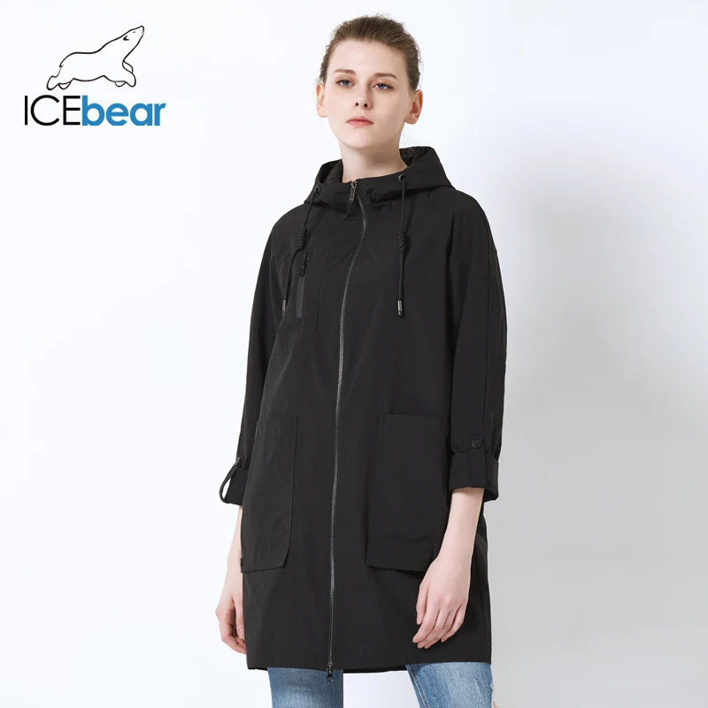 ICEbear 2019 Весна пальто для женщин Новинка весны модные дизайнерские брендовые