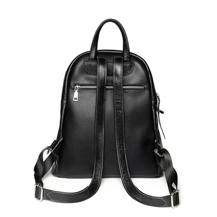 New Fashion 100% Genuine Leather Women Backpacks High Quality Female Real Natural Ladies Girl Student Casual Backpack | Багаж и сумки