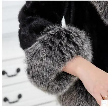 Женская шуба из искусственного меха Повседневная большого размера K427|faux fur jacket|faux