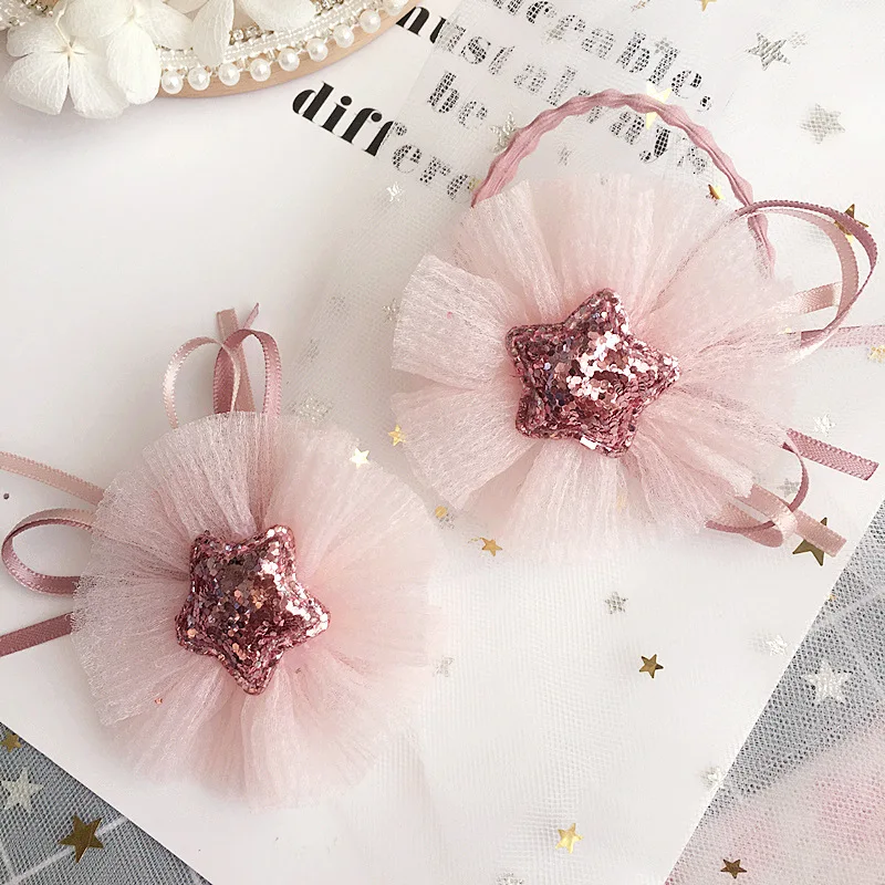 Комплект из 2 предметов корейский стиль ручная работа пайетки Звездный хит!