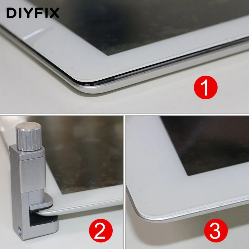 Регулируемый пластиковый зажим DIYFIX крепежный для ЖК экрана дигитайзера iPad Samsung