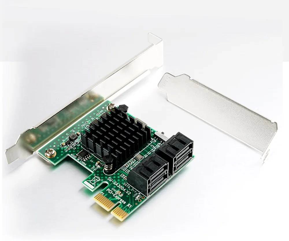ORICO 4/8 порт SATA3.0 PCI-E Плата расширения PCI-E X1 к SATA3.0 портам NCQ протокол 6 Гбит/с для Windows/Linux2.6.x