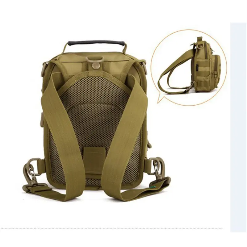 Мужские сумки тактический нагрудпосылка к для поездок на одно плечо рюкзак с