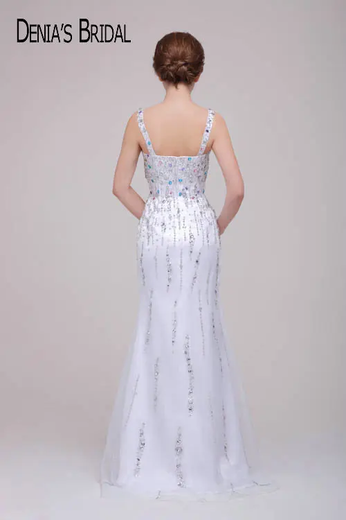 2017 настоящие фотографии Милое Свадебное платье русалки аппликация длина до пола