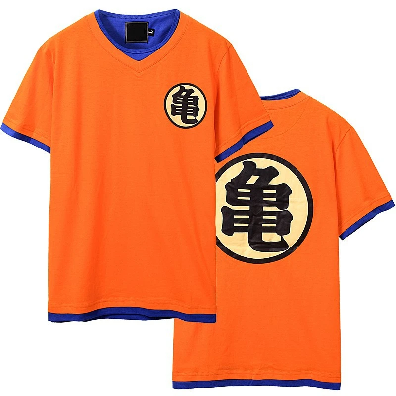 Бренд Dragon Ball Z Футболка мужская женская модная повседневная футболка с коротким