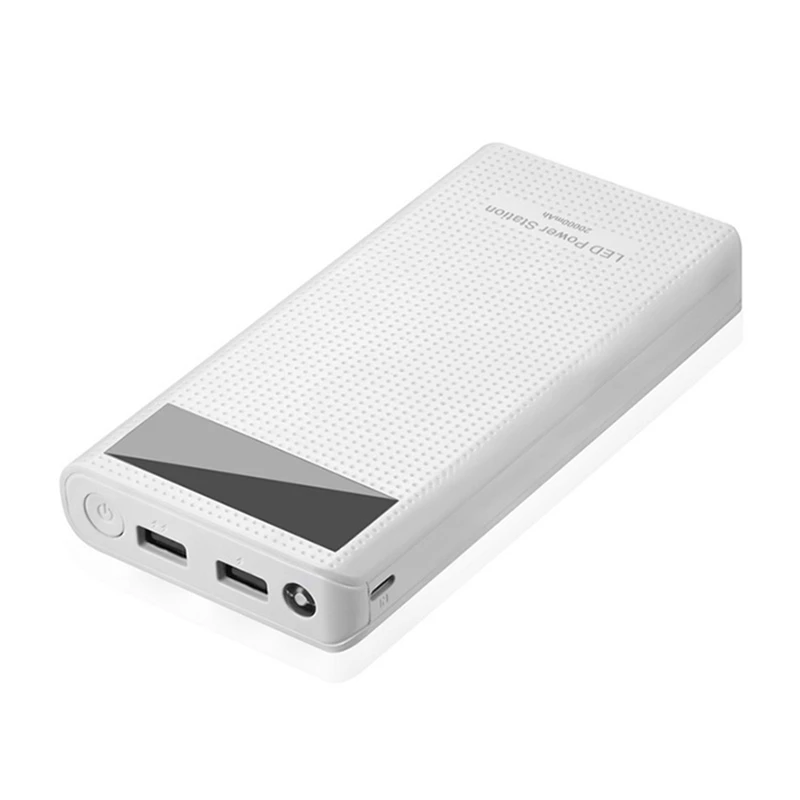 Bakeey Type C 7x18650 DIY Power Bank Box Kit двойной USB чехол для зарядки аккумулятора быстрой