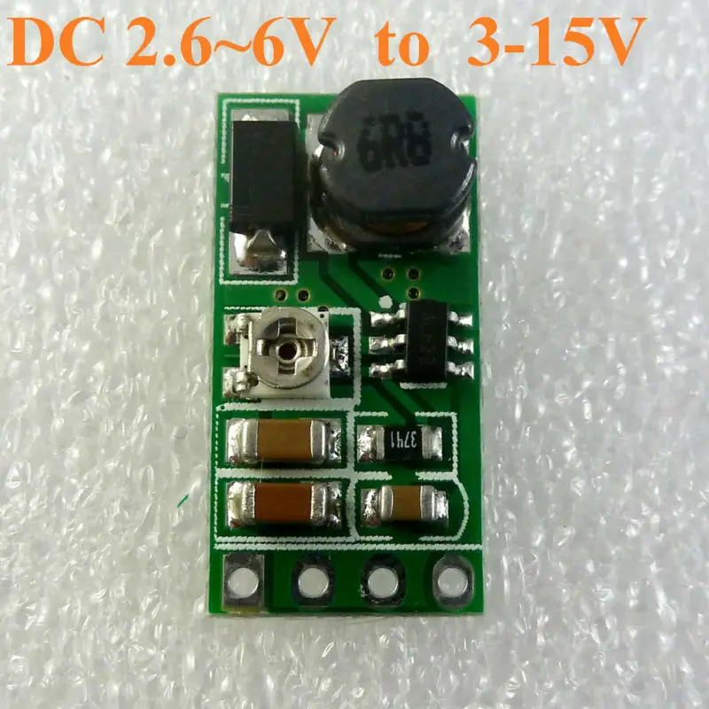 

Dd06ajsb dc 3,3 v 3,7 v 5v to 6v 9v 12v Регулируемый Модуль источника питания