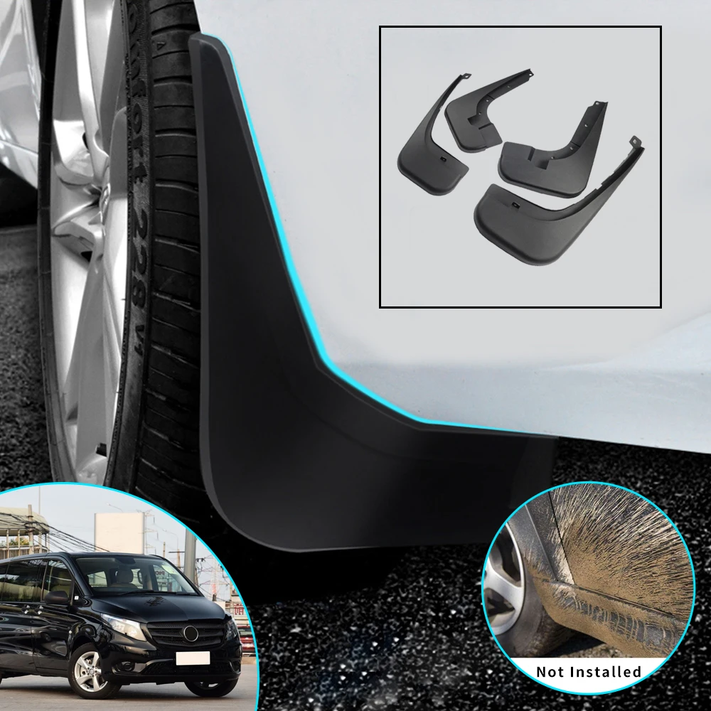 

Брызговики для Benz Vito V Class W447 2015 2016 2017