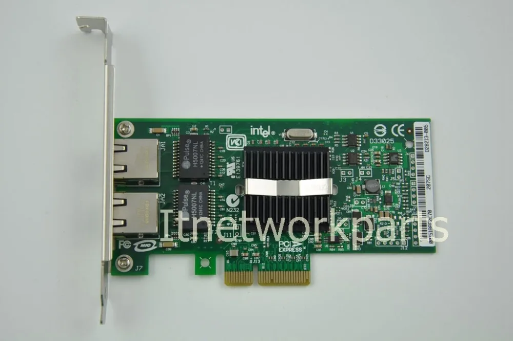 Адаптер для сервера двухпортовый PCI E X4 1 Гбит/с|expi9402pt| |