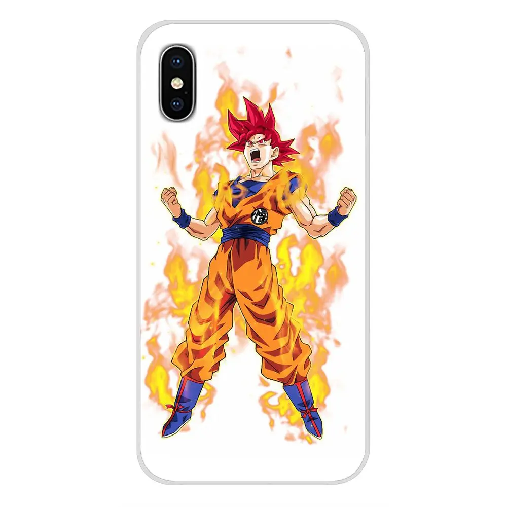 For LG G3 G4 Mini G5 G6 G7 Q6 Q7 Q8 Q9 V10 V20 V30 X Power 2 3 K10 K4 K8 2017 Soft Cover Bag DRAGON BALL Z Super Saiyan Son Goku | Мобильные