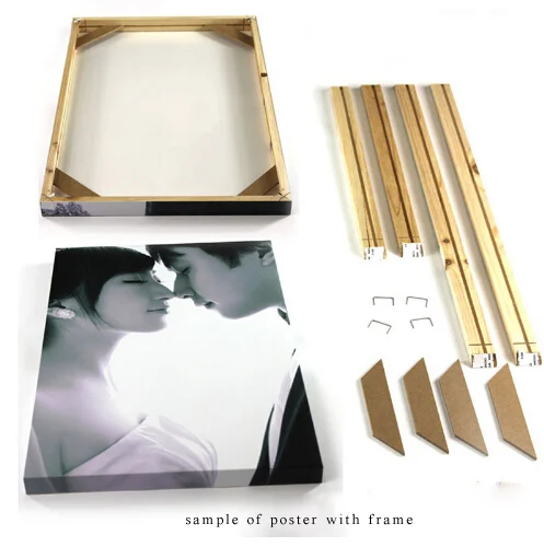 Бивни слоновой кости и уши крупным планом PSH30 на заказ плакат холсте из ткани