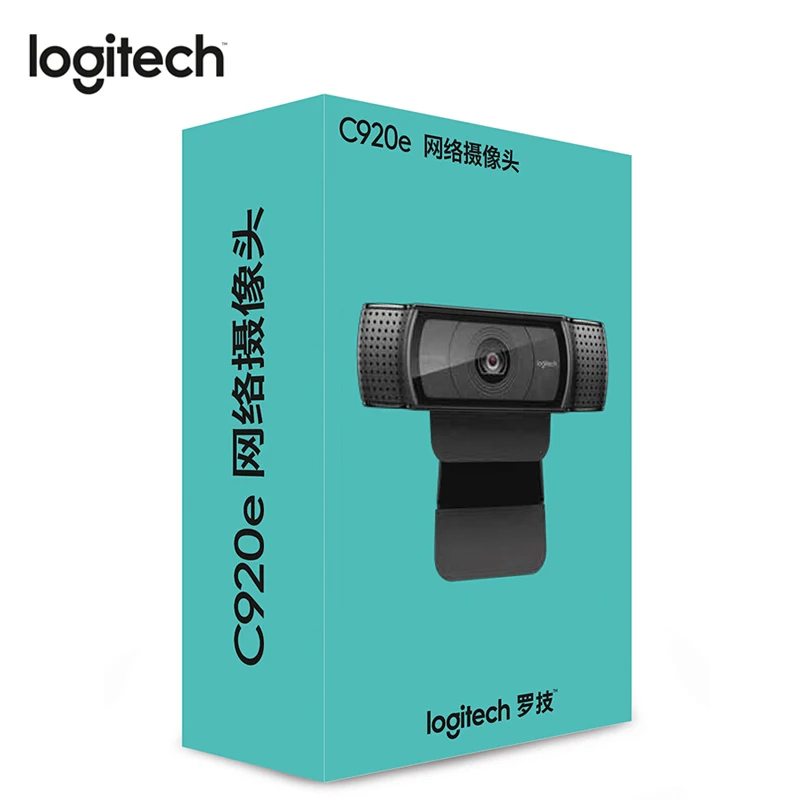Веб-камера Logitech C920E с автофокусом веб-камера Full HD 1080p/30fps видеовызов со