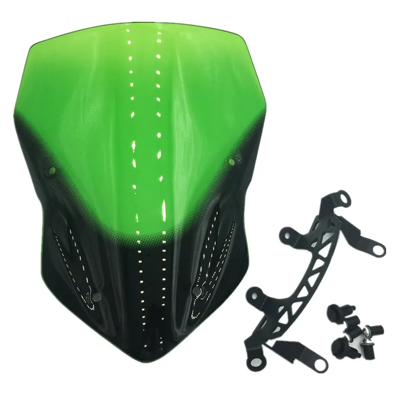 Motorcycle Windscreen Windshield Wind Deflector for Kawasaki Z900 2017-2018 | Windscreens &amp Deflectors