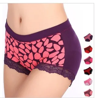 Stone grain big yards in the underwear lady fat mm waist of bamboo charcoal fiber carry buttock model body inner pants|charcoal charcoal|grain