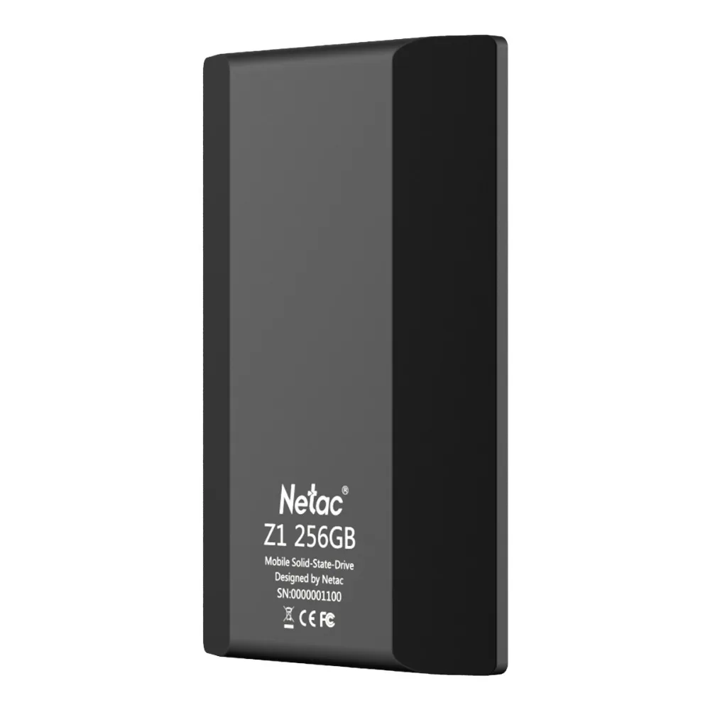 Netac Z1 USB 3.0 Внешний SSD-НАКОПИТЕЛЬ 128 ГБ 256 Super Speed Mini Портативный Твердотельный Диск
