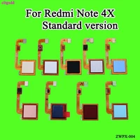 cltgxdd for redmi note4 fingerprint sensor scanner flex cable connector for xiaomi redmi note 4x 4 standard version