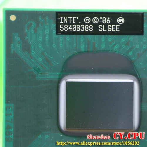 Бесплатная доставка intel cpu Ноутбук Core 2 Duo T9900 ЦП 6 м кэш/3 06 ГГц/1066/двухъядерный