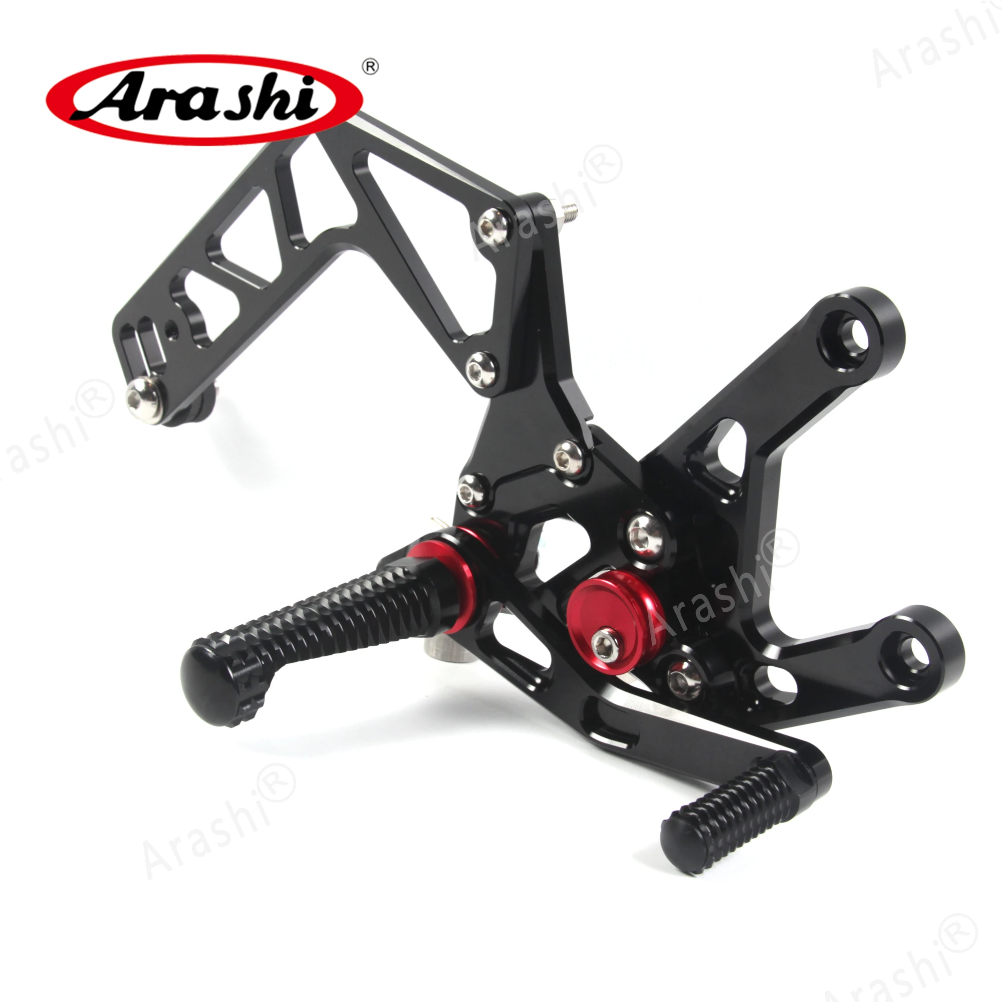 Arashi 1 комплект для YAMAHA YZF R1 2015 2016 2017 2018 2019 2020 2021 CNC Регулируемая подставка ног