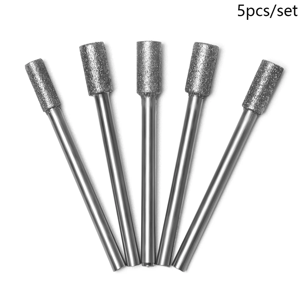 Горячая Распродажа: 5 шт 5/32 &quot3/4/5 мм абразивный установленный камень набор мульти
