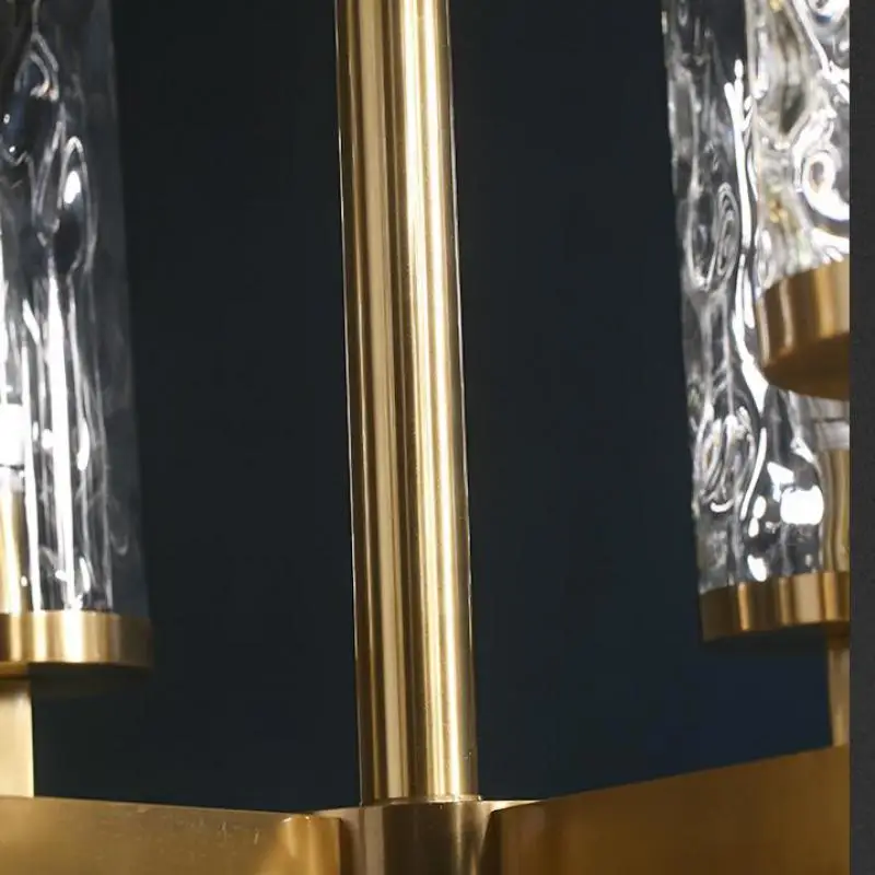 Современные светодиодные люстры для гостиной роскошные медные антикварные