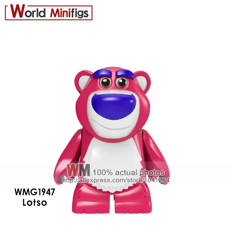 Игрушки История один Бо peep Buzz Lightyea обнимая Дракон стежка гремлинс динозавр Gizmo Машинка-конструктор подарок детские игрушки - Цвет: Синий