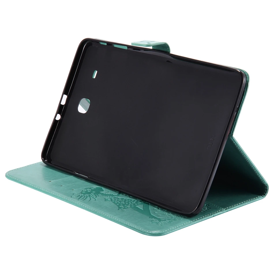 Для Samsung Galaxy Tab T560 чехол кожаный складной класса люкс с тиснением и изображением