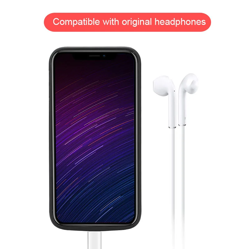 6000mAh Battery Power Case For Iphone XS MAX 6.5 Inch 6.1 IPhone XR Bateria Externa Charger Cover | Мобильные телефоны и