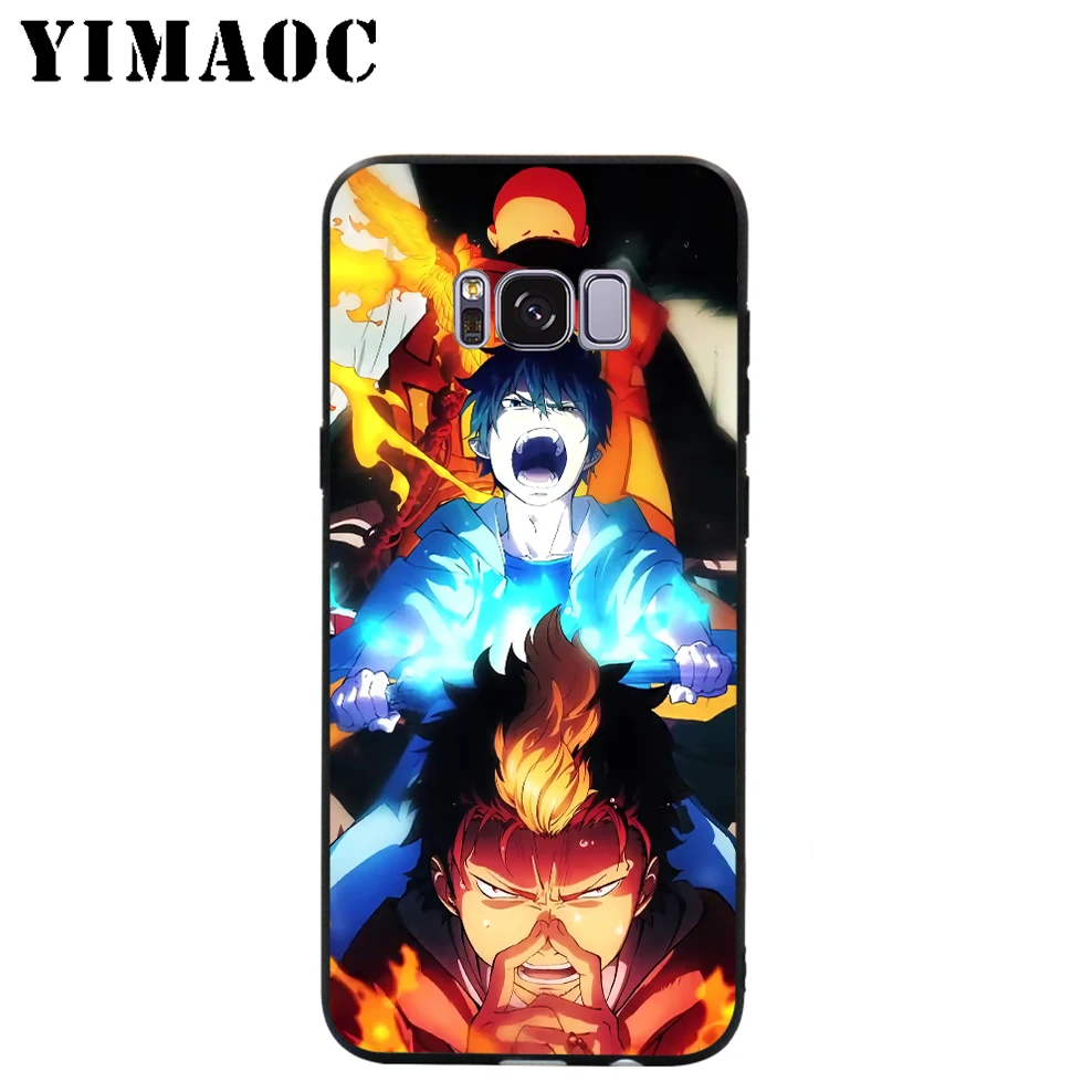 YIMAOC Blue Exorcist Anime Soft Case for Samsung Galaxy S10 S10e S9 S8 A6 Plus S7 S6 Edge A7 A5 A3 J6 Note 9 8 |
