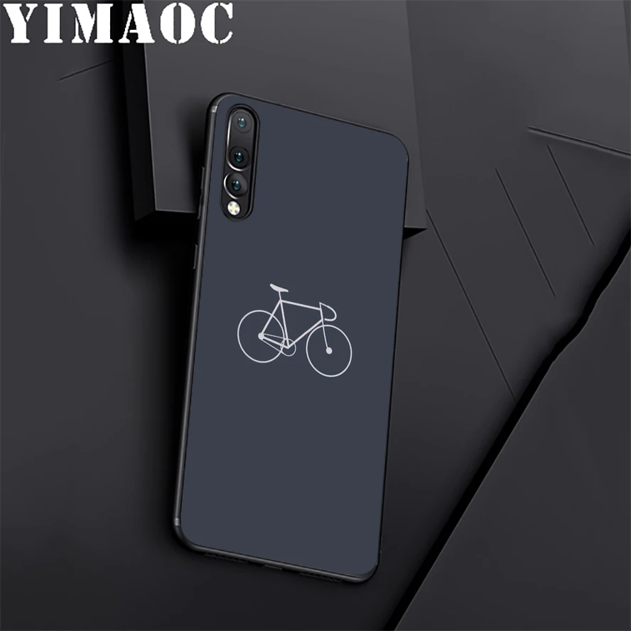 YIMAOC велосипедный стиль Мягкий силиконовый чехол для huawei Honor mate 10 P20 P10 P9 P8 P Smart Y6 6A 7A