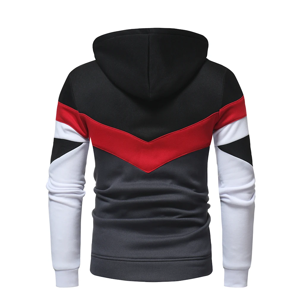 Brand 2018 Hoodie Splicing Hoodies Men Fashion Tracksuit Male Sweatshirt Hoody Mens Purpose Tour M-XXL | Мужская одежда