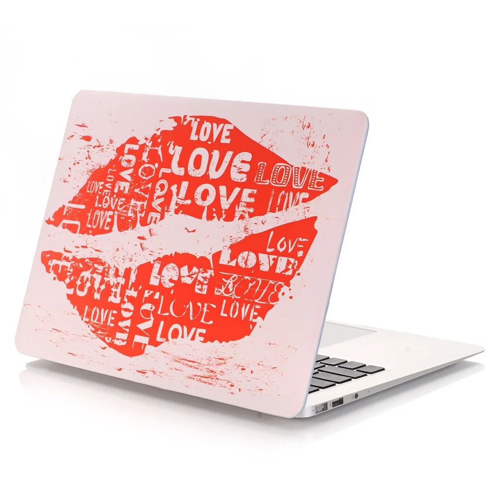 Чехол для Apple Macbook Air 11 13 пластиковый жесткий чехол Pro Retina 12 15 ноутбука + клавиатуры