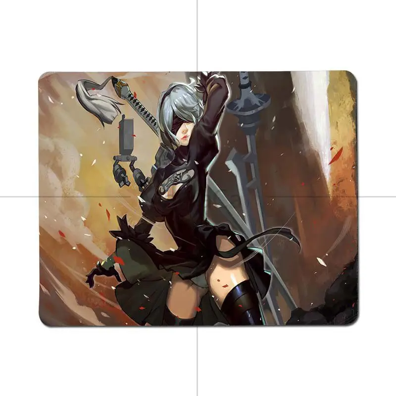MaiYaCa NieR Automata YoRHa Противоскользящий прочный резиновый коврик для мыши Dota2 CS игровой