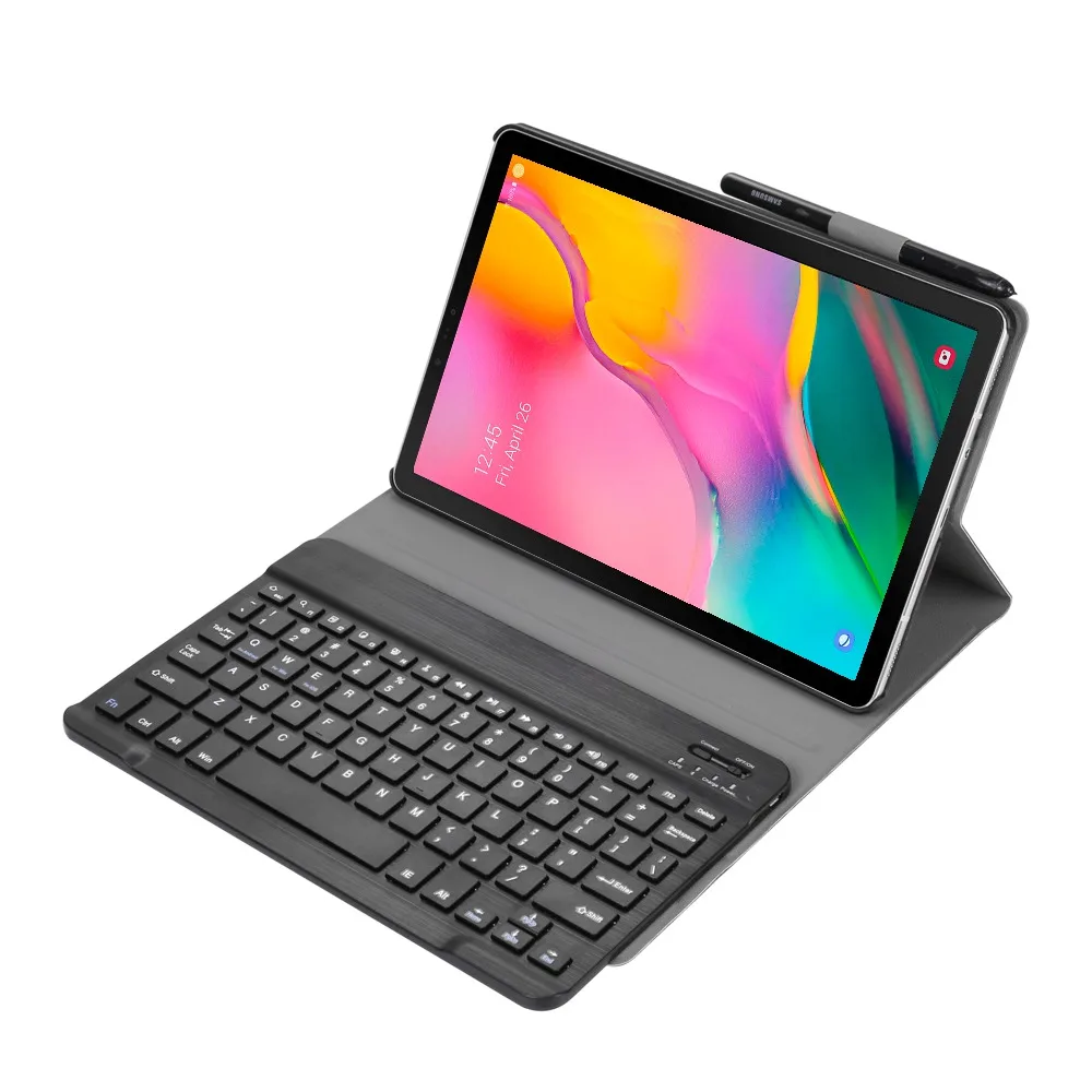Для Samsung Galaxy Tab A 10 1 2019 T510 T515 Съемная Беспроводная Bluetooth клавиатура + тонкий Чехол