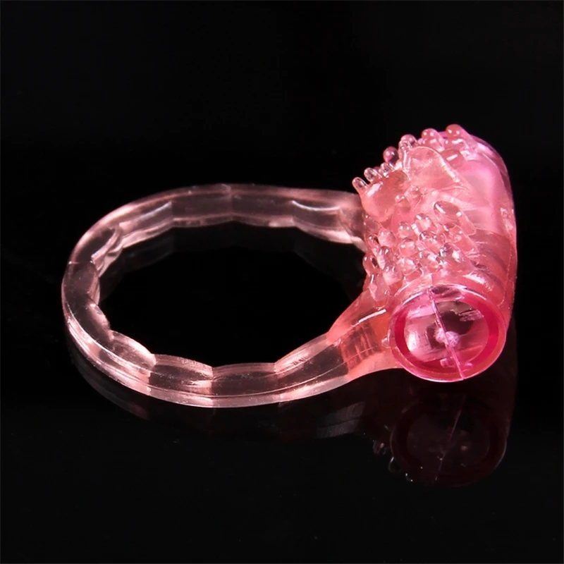 Вибрационное кольцо для пениса электро шок секс игрушки растягивающаяся