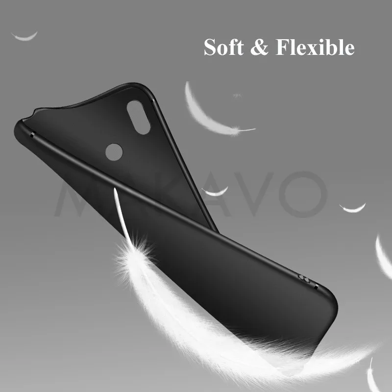 MAKAVO Case For Xiaomi Mi A2 Lite Redmi 6 Pro 360 Protection Soft Silicone Matte Cover 6A Phone Cases |