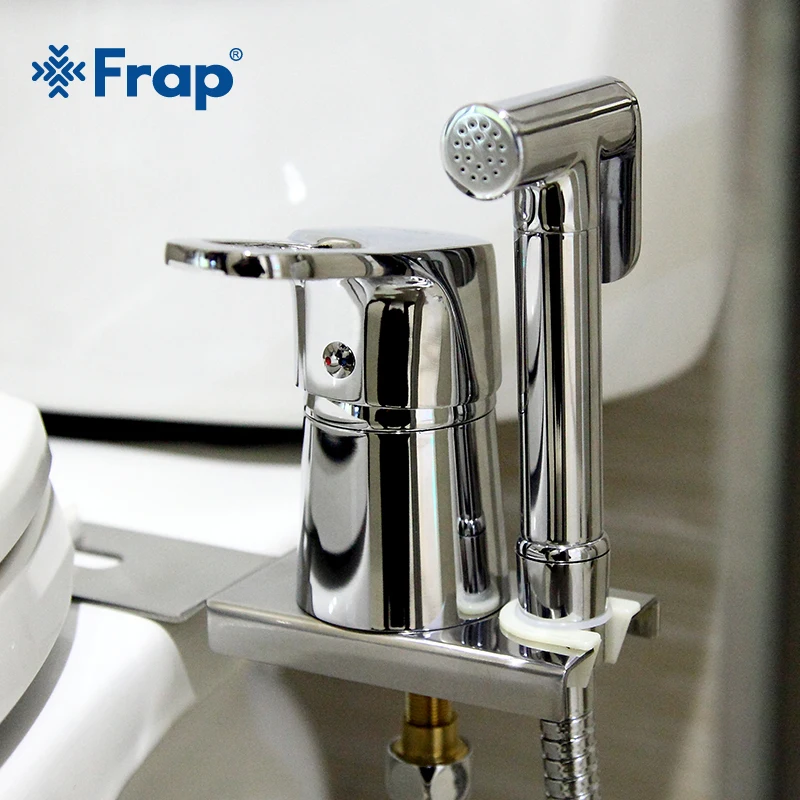 Смесители для биде FARP смесители из твердой латуни хромированный ручной унитаза