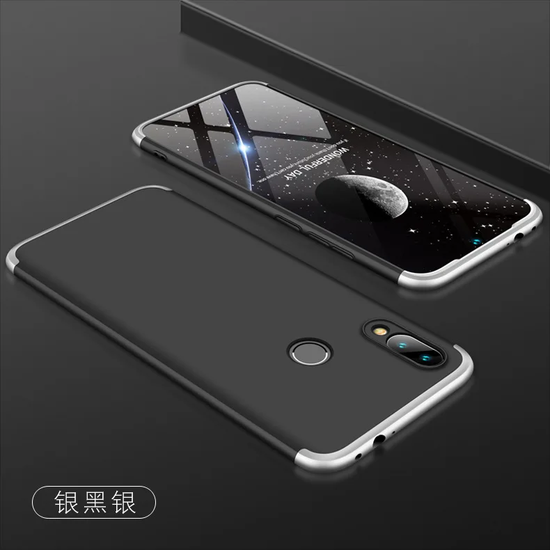 Новый чехол для Xiaomi Redmi Note 7 pro Чехол 3 в 1 дизайн 360 полная защита Fundas | Мобильные