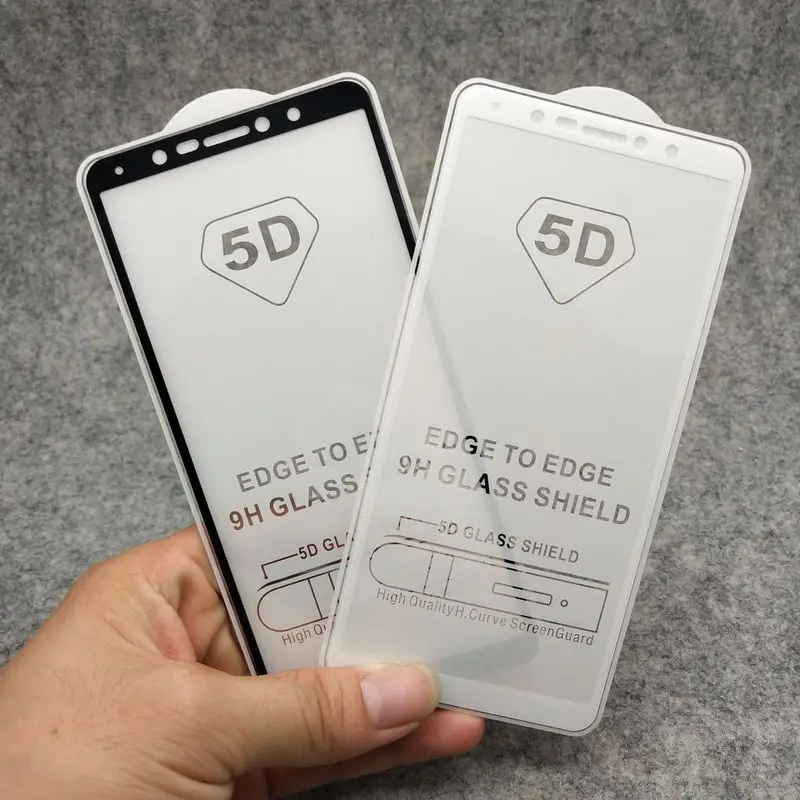 PHIYOO 5D полное покрытие из закаленного стекла для Xiaomi Redmi 4x Note 5 5A протектор экрана
