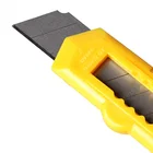 10 шт. Универсальный нож с ручной блокировкой, графический нож из нержавеющей стали, школьная канцелярия, офисные канцелярские принадлежности, резак для бумаги